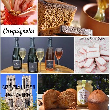 Passage Secret - Ideal Pro, Couples, Familles & Amis - Le Calme En Hypercentre - Wifi Haut Debit - Netflix - Machine A Laver - Gare, Cathedrale, Commerces, Restaurants & Transports En Commun A Moins De 10 Minutes A Pied Reims Exterior foto
